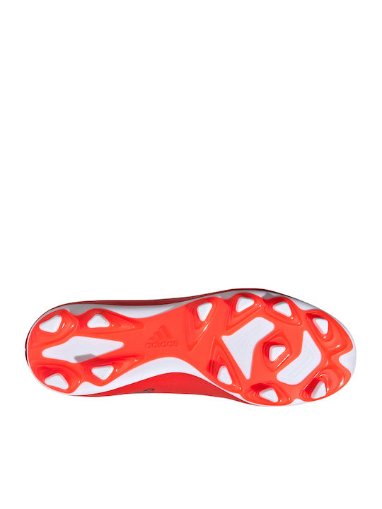 X Speedflow.4 Kids Molded Soccer Shoes Red