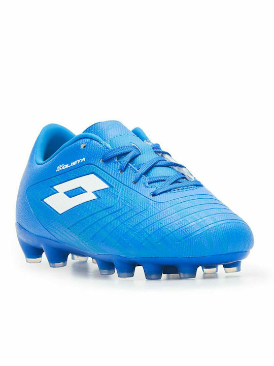 Solista 700 III FG Kids Soccer Cleats Molded Outsole Blue
