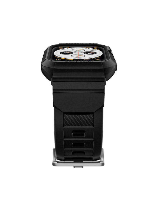 Spigen Rugged Armor Pro Strap Silicone Black (Apple Watch Series 6 / SE / 5 / 4 (40mm))