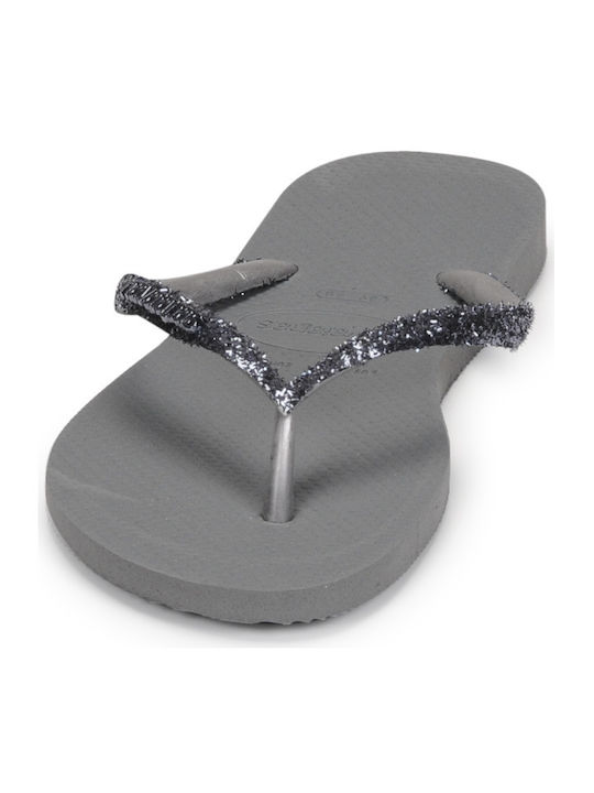 Slim Glitter II Women's Flip Flops Silver