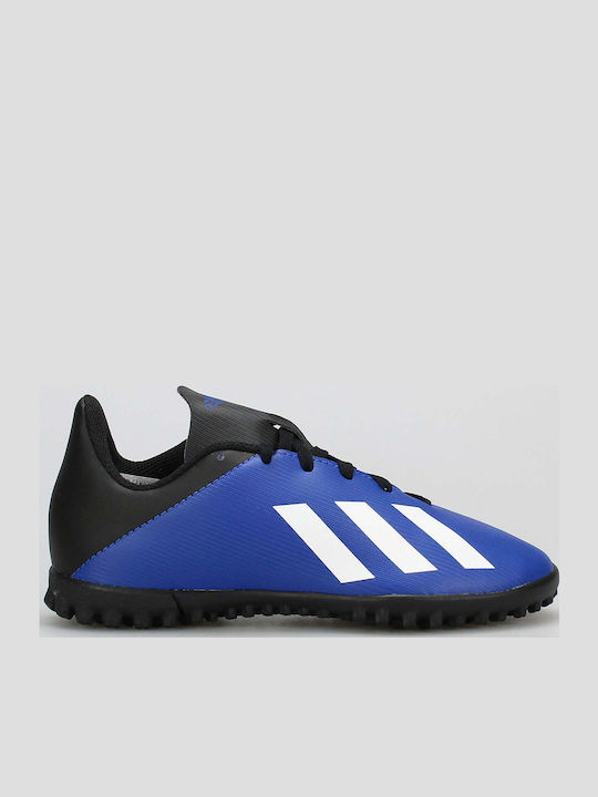 X 19.4 TF Kids Turf Soccer Shoes Blue