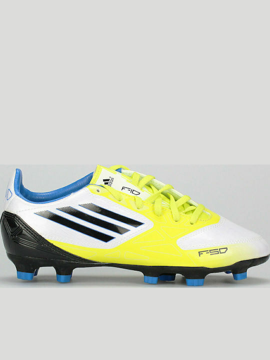 F10 TRX FG Kids Soccer Cleats with Molded Multicolour Outsole