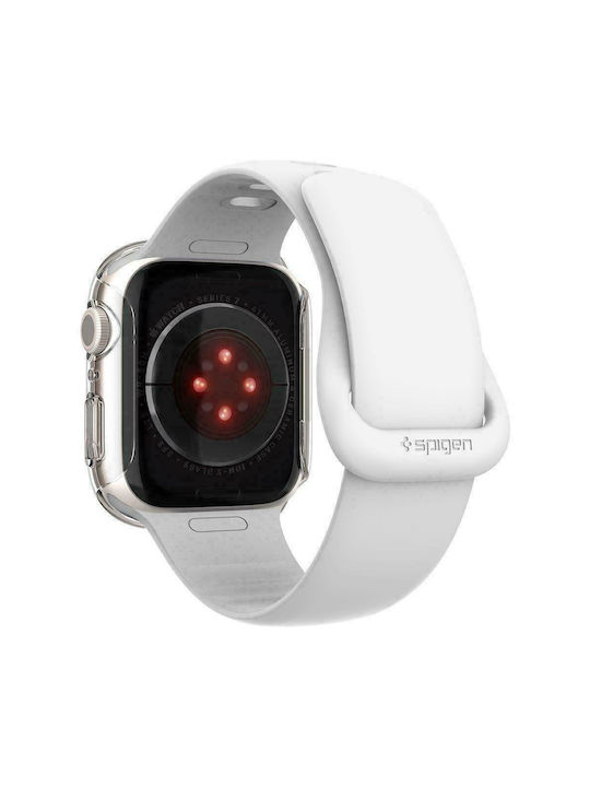 Spigen Thin Fit Plastic Case in Transparent color for Apple Watch 41mm