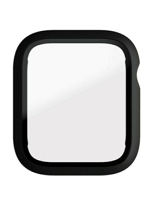 PanzerGlass Full Body Plastic Case with Glass in Black color for Apple Watch 40mm