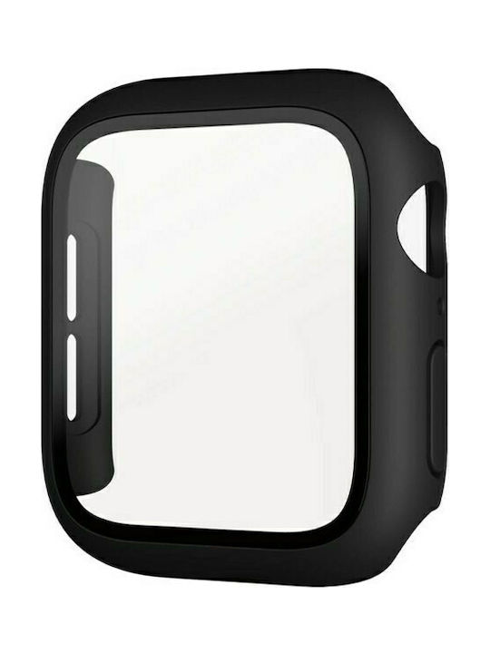 PanzerGlass Full Body Plastic Case with Glass in Black color for Apple Watch 40mm