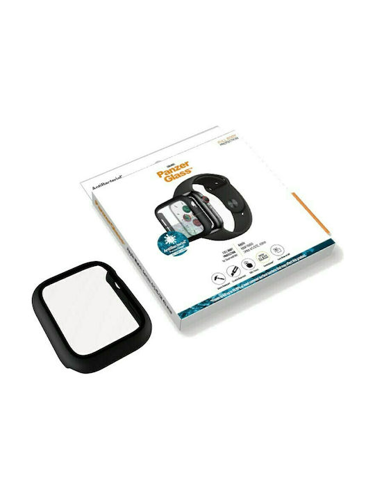 PanzerGlass Full Body Plastic Case with Glass in Black color for Apple Watch 40mm