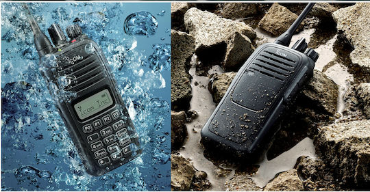 Icom IC-F2000S Ασύρματος Πομποδέκτης UHF/VHF με Μονόχρωμη Οθόνη