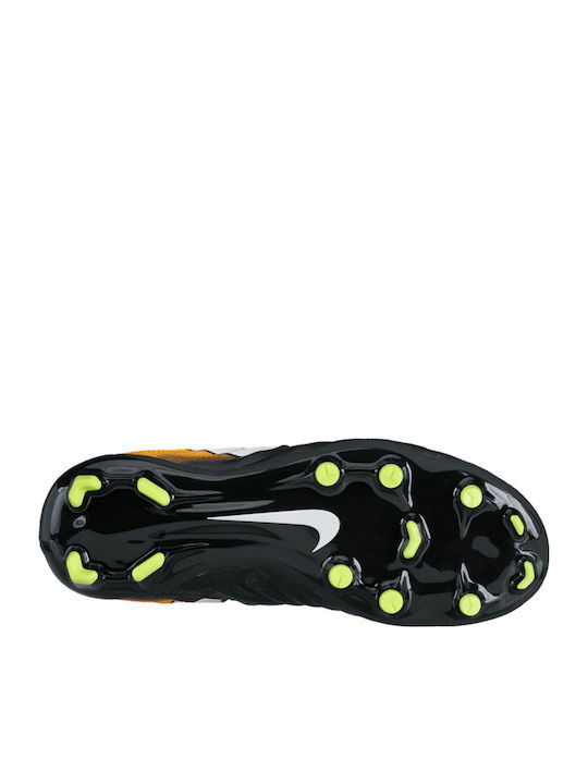 Tiempo Legend VII FG Παιδικά Ποδοσφαιρικά Παπούτσια με Τάπες Μαύρα
