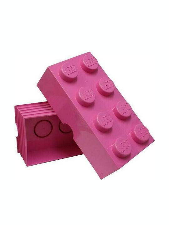 LEGO Children's Storage Box made of Plastic 8-Stud Purple 50x25x17cm 1pcs