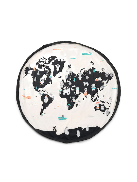 Play&go Stars Χαλάκι Δραστηριοτήτων Αστέρια Λευκό 140x140cm