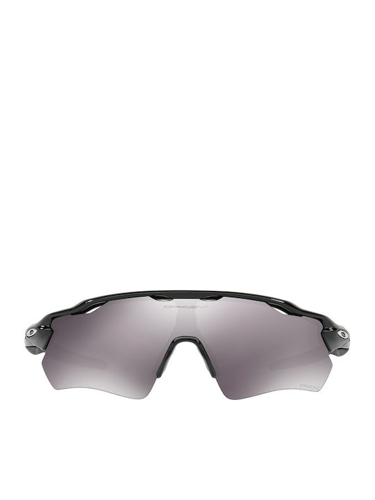 Oakley Radar Ev Path Ανδρικά Γυαλιά Ηλίου με Μαύρο Κοκκάλινο Σκελετό και Μαύρο Polarized Καθρέφτη Φακό OO9208-51
