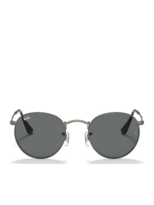 Ray Ban Round Metal Sonnenbrillen Gray mit Metall Gestell