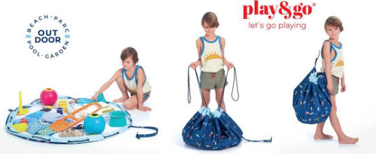Play&go Beach Χαλάκι Δραστηριοτήτων Τιρκουάζ 140x140cm