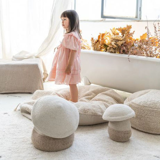 Lorena Canals Детска кошница за съхранение Mushroom Бежов 38x31см 1бр