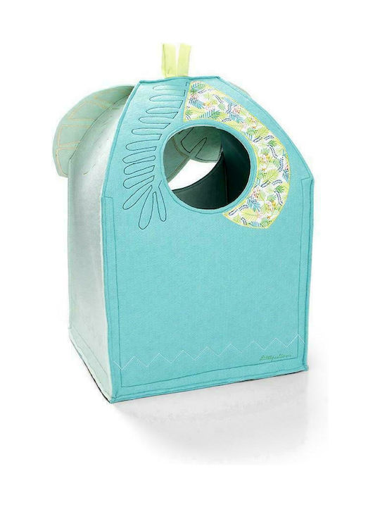 Lilliputiens Children's Storage Basket made of Fabric Turquoise 1pcs