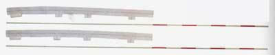 AMILA Volleyball Fiberglasnetz Antenne 180cm (2 Stück)