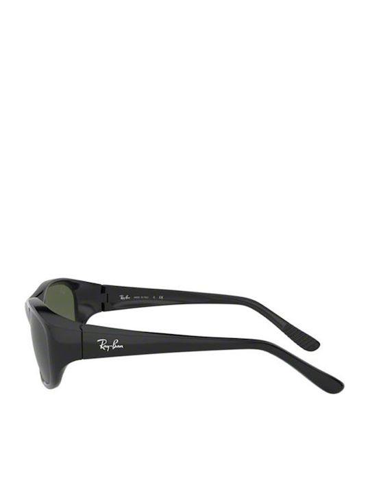 Ray Ban Daddy-O II Мъжки Слънчеви Очила с Черна Пластмасова Рамка и Зелени Стъкла RB2016 601/31