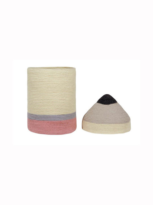 Lorena Canals Children's Storage Basket Pencil Multicolour 25x25x45cm 1pcs
