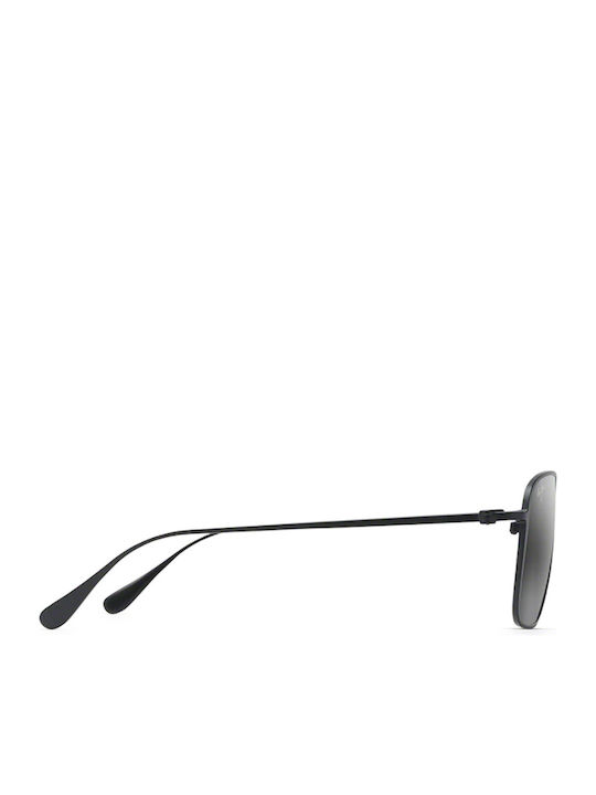 Maui Jim Ανδρικά Γυαλιά Ηλίου με Γκρι Μεταλλικό Σκελετό και Μαύρο Polarized Φακό 541-2M