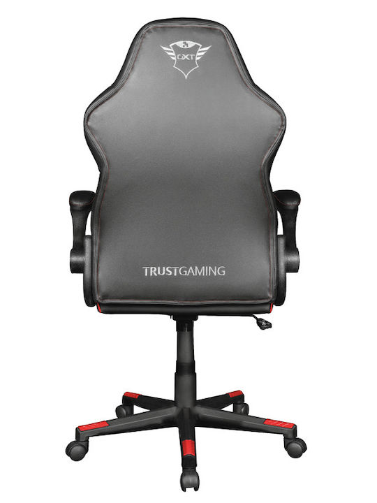 Trust GXT 704 RAVY Καρέκλα Gaming Δερματίνης με Ρυθμιζόμενα Μπράτσα Μαύρη