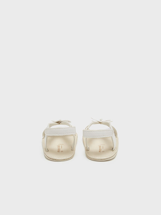 Mayoral Baby Sandals White