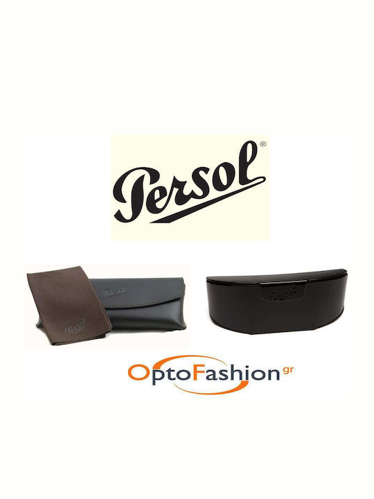 Persol PO2747/S 95/48 Ανδρικά Γυαλιά Ηλίου με Μαύρο Κοκκάλινο Σκελετό και Μαύρο Polarized Φακό PO2747S 95/48