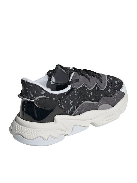Ozweego Женски Чуплив Сникърси Core Black / Grey Five / Halo Blue