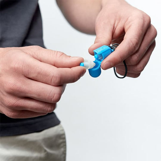 Alpine Swim Safe Silicone Earplugs for Swimming in White Colour 111.21.455 2 Pieces