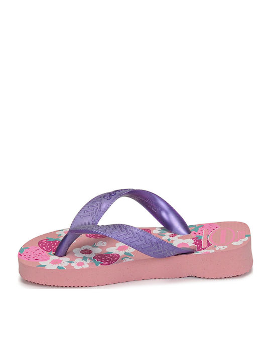 Șlapi pentru copii Flip Flops Violet Flores