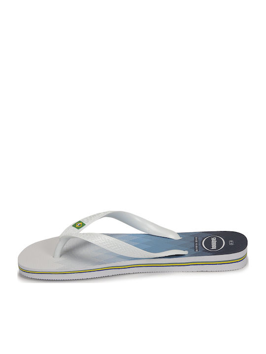 Brasil Fresh Ανδρικά Flip Flops Λευκά 4145745-0198