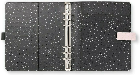 Filofax Organizer Confetti Rose Quartz Ροζ Δερμάτινο 14.8x21εκ.