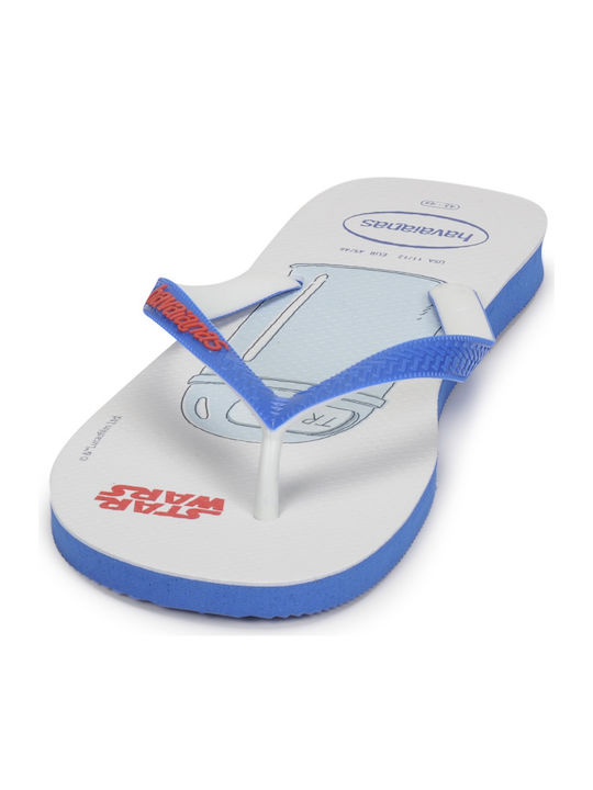 Stars Wars Men's Flip Flops White