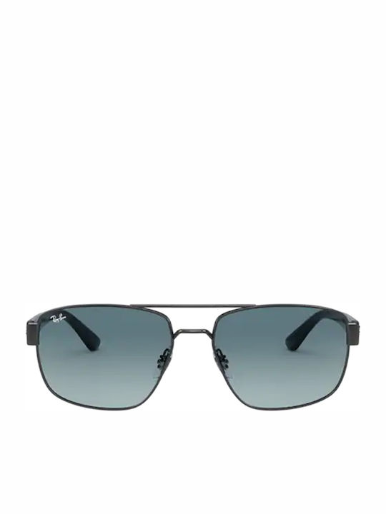 Ray Ban Слънчеви Очила Сребърен С Комбинирана Рамка