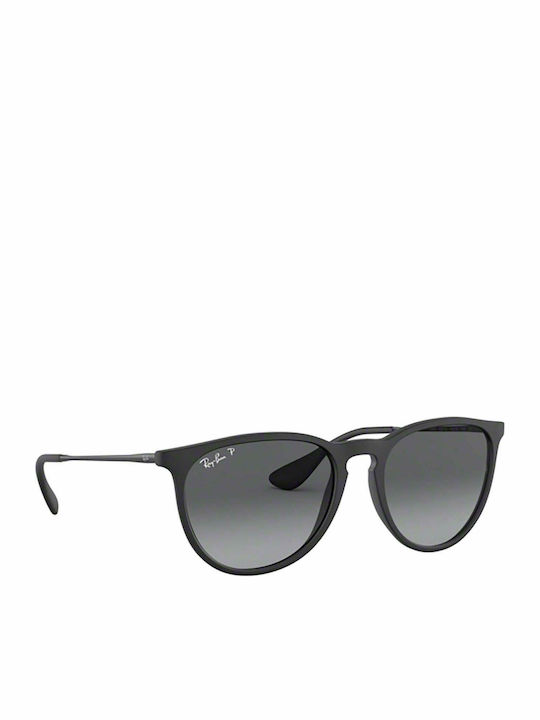Ray Ban Erika Women Sunglasses With Black Frame And Black Gradient Polarized Lens RB4171 622/T3