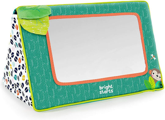 Bright Starts Jucărie pentru Bebeluși Safari Baby Mirror din Țesătură pentru 0++ Luni