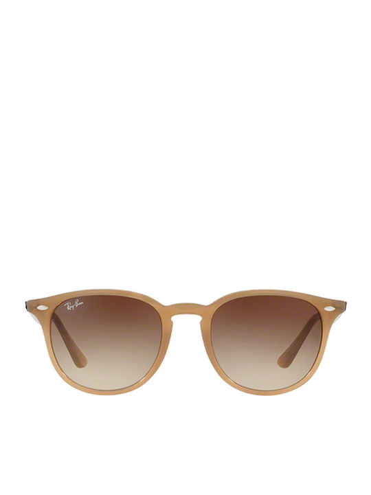 Ray Ban Γυαλιά Ηλίου Μπεζ με Κοκκάλινο Σκελετό