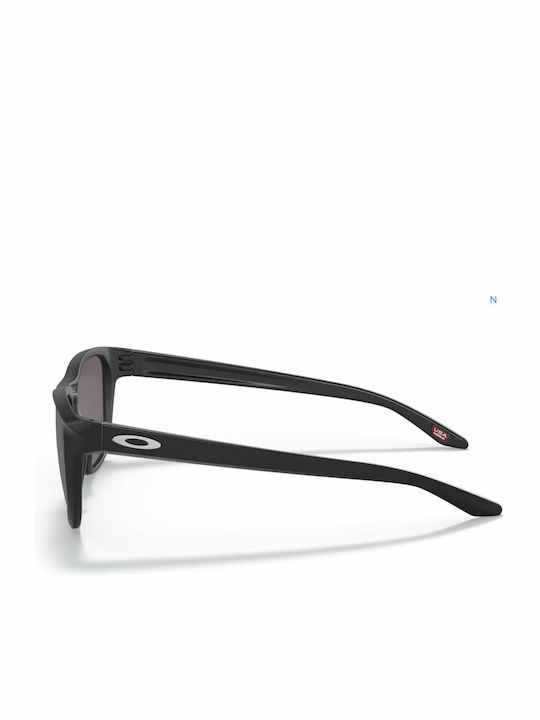 Oakley Manorburn Ανδρικά Γυαλιά Ηλίου με Μαύρο Κοκκάλινο Σκελετό και Μαύρο Φακό