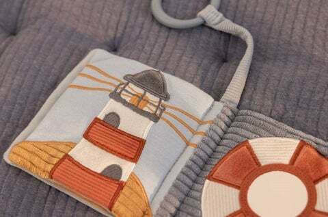 Little Dutch Activity Book Activity Booklet Small Sailors Bay made of Fabric for 0++ Months