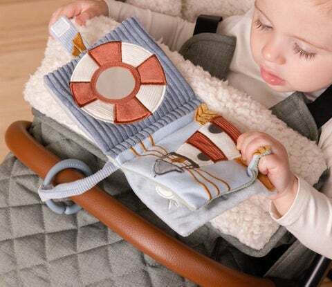 Little Dutch Activity Book Activity Booklet Small Sailors Bay made of Fabric for 0++ Months