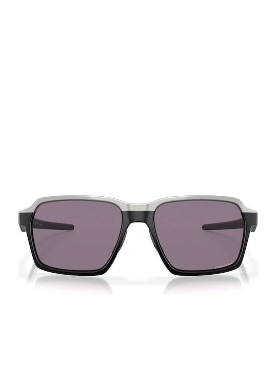 Oakley Parlay Bărbați Ochelari de soare cu Negru Din plastic Rame și Gri Lentilă OO4143-01