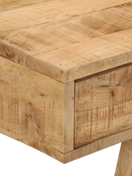Schreibtisch Holz Beige 100x45x90cm