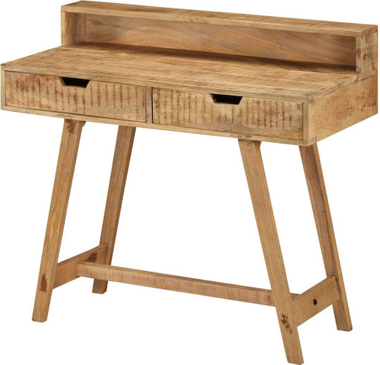 Бюро Дървено Бежово 100x45x90см