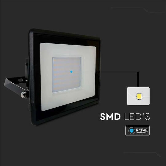 V-TAC VT-158 Waterproof LED Floodlight 50W Cold White 6500K IP65
