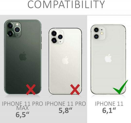 KWmobile Back Cover Silicone Green (iPhone 11)