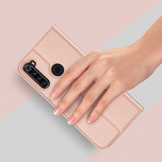 Dux Ducis Skin Pro Synthetic Leather Book Rose Gold (Redmi Note 8T)