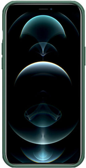 Nillkin Super Frosted Shield Back Cover Plastic Set with Glass Green (iPhone 13 Pro)