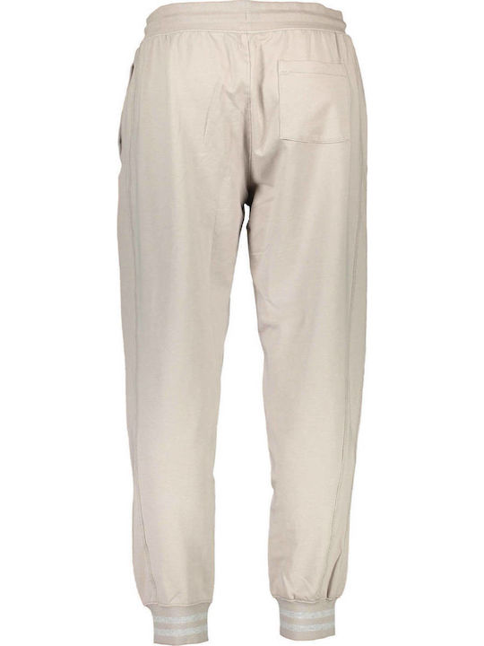 Sweatpants with Elastic Beige