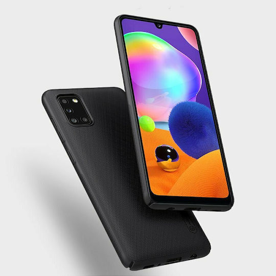 Nillkin Frosted Shield Back Cover Plastic Negru (Galaxy A31)
