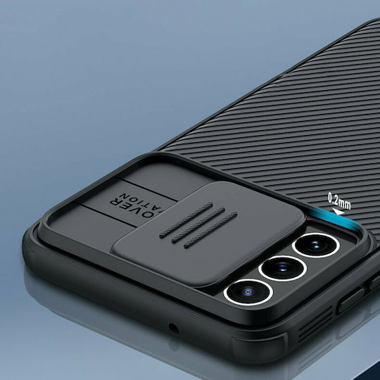 Nillkin CamShield Pro Задна корица Силикон 1.6мм Черен (Galaxy S21 FE 5G)