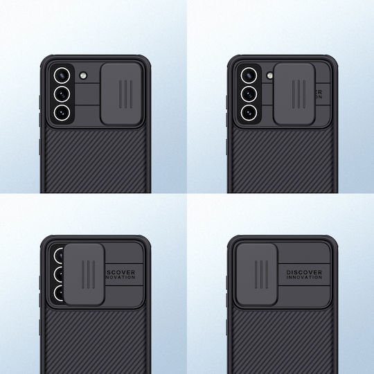 Nillkin CamShield Pro Задна корица Силикон 1.6мм Черен (Galaxy S21 FE 5G)